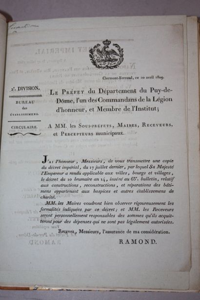 POIDEBARD (W.). Notice sur Monsieur de Saint-Fonds...