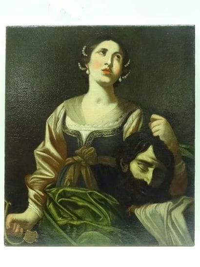 Ecole Romaine vers 1640 .Hst, portrait de...