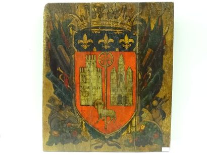 Ecole française du XVIIe siècle, Armes de...