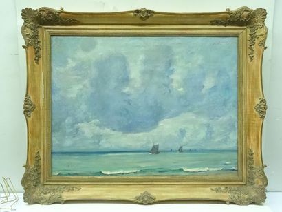 BERGMANS Jacques, 1891-1959 (Belgique) Marine...