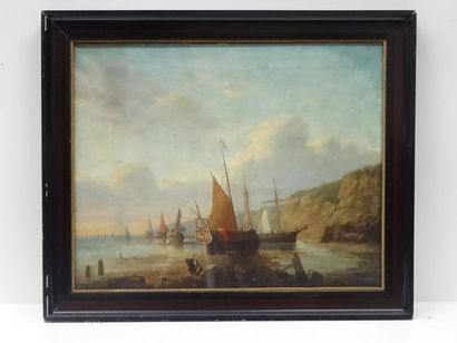 Ecole du Nord, chaloupes et bord de mer,...