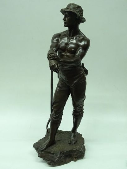 LEVY Ch. Faneur, bronze, fondeur Cet L déposé...