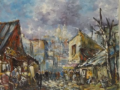 BESSE Raymond La rue Biffins Saint Ouen hst...
