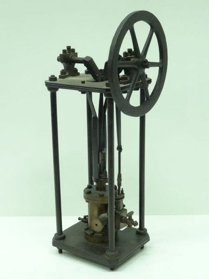Mécanisme de machine à vapeur système Watt...