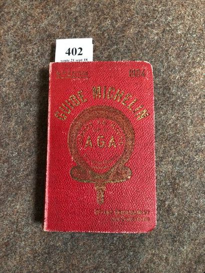 MICHELIN Guide rouge France 1904 avec sa...