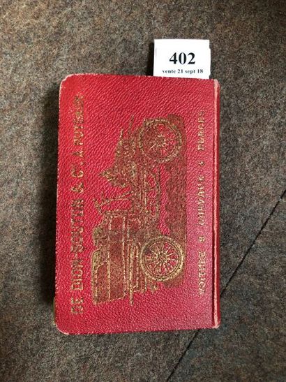MICHELIN Guide rouge France 1904 avec sa...