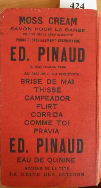 MICHELIN Guide rouge France 1914 Etat d'usage,...