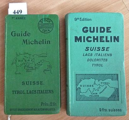 MICHELIN. Un Guide Suisse, Tyrol, Lacs Italiens...