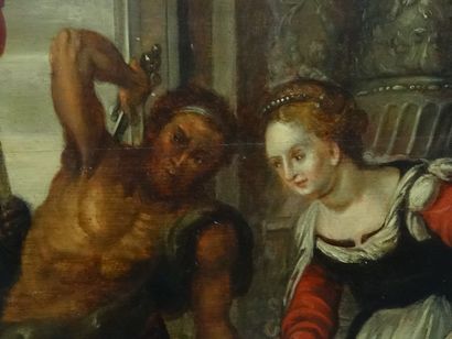 Ecole de Rubens Le Jugement de Salomon Hsbois...