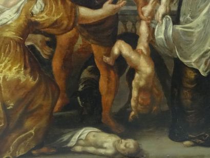 Ecole de Rubens Le Jugement de Salomon Hsbois...