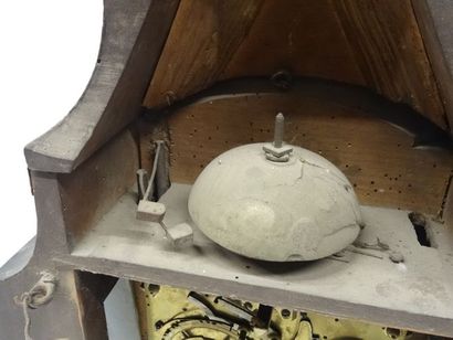 Cartel de forme violonné et sa console en...