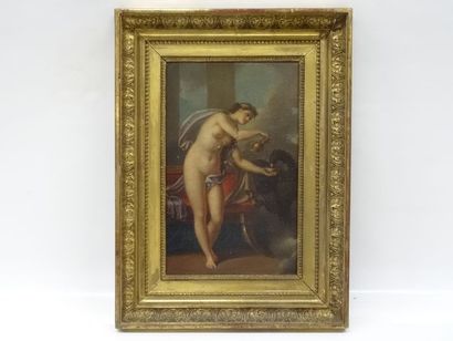 Ecole française du XIXe siècle Léda et le...