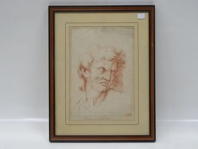 LEMAISTRE Portrait d'homme de 3/4 