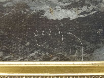 Vodigan Vodilan, Marine, Hst, 73 x 100 cm...