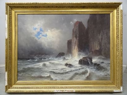 Vodilen Nodujar, Marine, Hst, 73 x 100 cm...