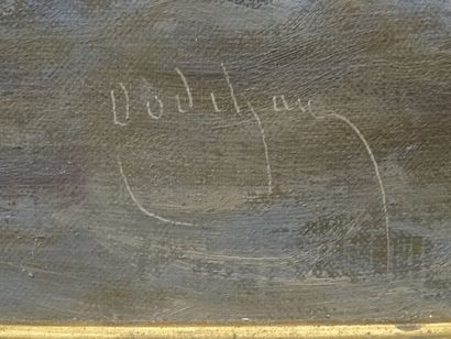 Vodilen Nodujar, Marine, Hst, 73 x 100 cm...