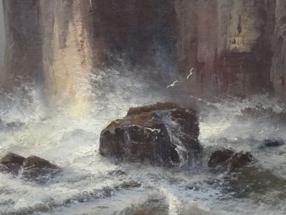 Vodilen Nodujar, Marine, Hst, 73 x 100 cm...