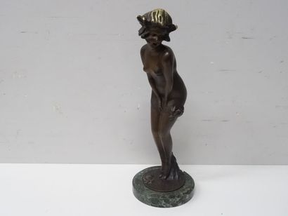 CERIA ou CEZIA Baigneuse, bronze (petite...