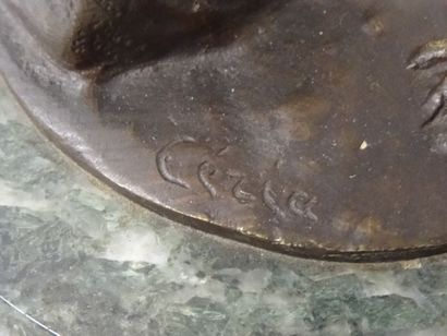 CERIA ou CEZIA Baigneuse, bronze (petite...