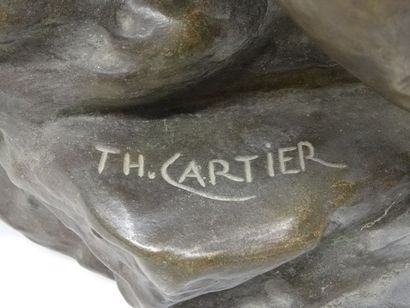 Thomas François CARTIER (1879 - 1943) Tigre...