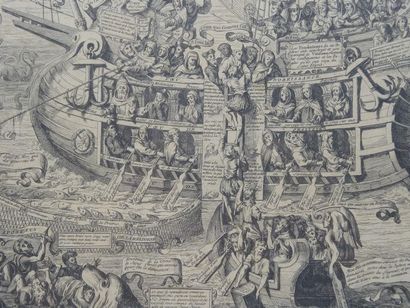 Gravure du XVIIIe siècle, estampe du tableau...