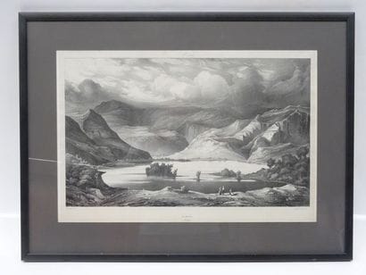 Gravure de la 1ère moitié du XIXe siècle,...