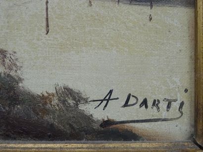 Paysages dans l'esprit de Barbizon, paire...