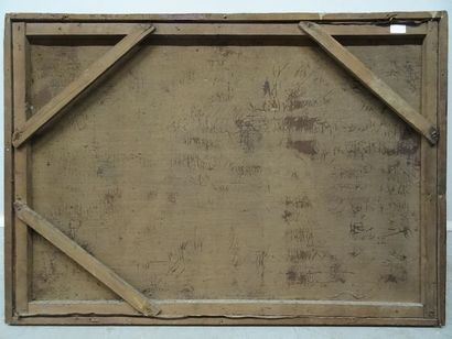 Ecole française vers 1700, Flore, Huile sur...
