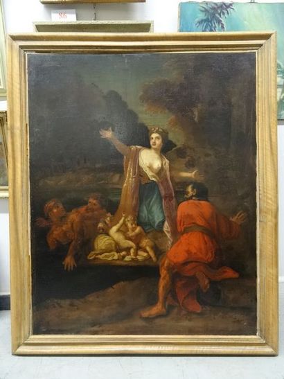 Ecole du XVIIe siècle, Léto Mère d'Artémise...