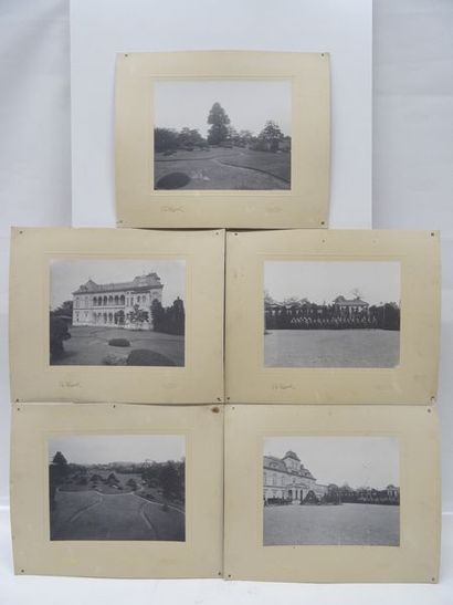 MARUKI (vers 1900 / 1910) 5 photographies,...