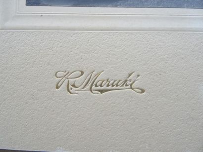 MARUKI (vers 1900 / 1910) 5 photographies,...