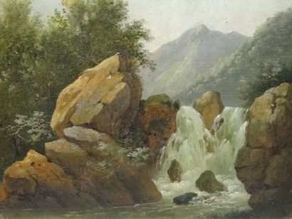 Ecole romantique du XIXe siècle, Torrent...