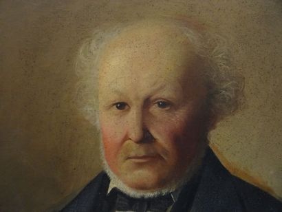 Ecole du XIXe siècle, Portrait de Jean Charles...