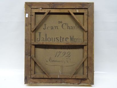 Ecole du XIXe siècle, Portrait de Jean Charles...