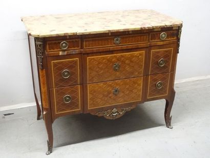 Commode de style Transition Louis XV / Louis...
