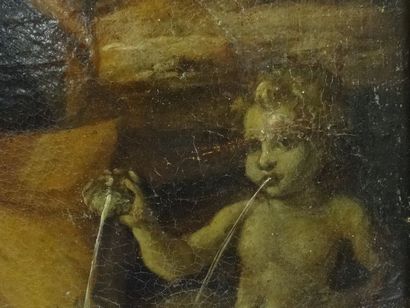Ecole de la fin du XVIIe siècle Suzanne et...