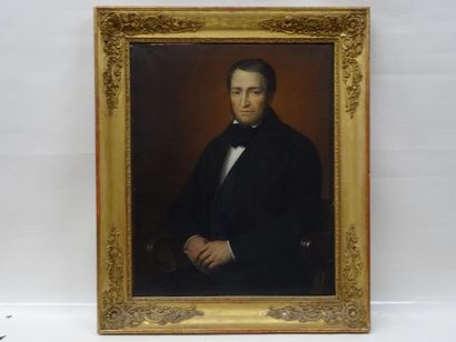DEGEORGES Thomas (1786-1854) Portrait de...