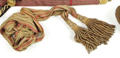 Écharpe de commandement de général de division...