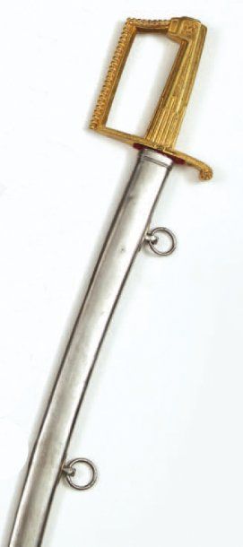 Sabre d'officier de cavalerie légère, garde...