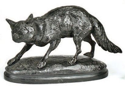 Joseph Victor CHEMIN (1825-1901)
Le renard...