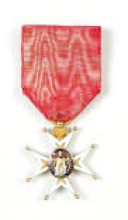 Croix de l'Ordre de Saint-Louis, en or, émaillée,...