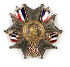 Plaque de grand croix de l'Ordre de la Légion...