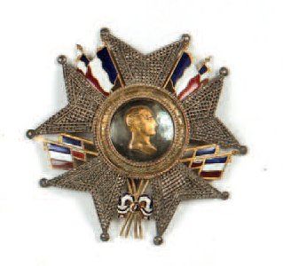 Plaque de grand croix de l'Ordre de la Légion...