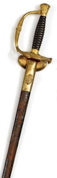 Épée d'officier d'état-major modèle 1817...