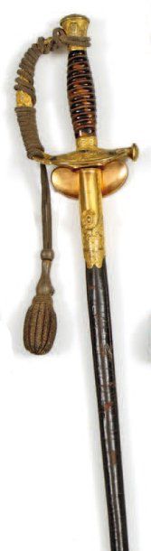 Épée d'officier général modèle 1817 à ciselures,...
