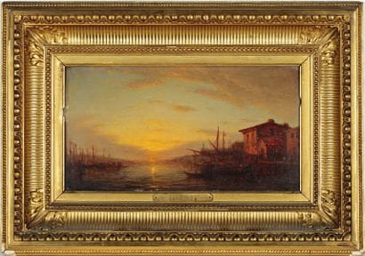 Amédée ROSIER (1831-1898)
Venise Huile sur...
