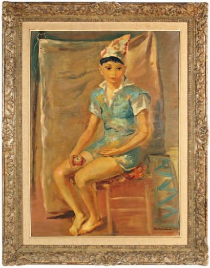 Luigi CORBELLINI (1901-1968)
Portrait d'une...