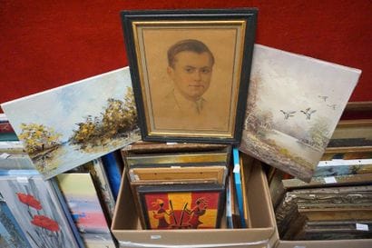 Meeting of paintings: landscape, portrait,...