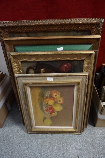 Meeting of paintings: still life, landscape....