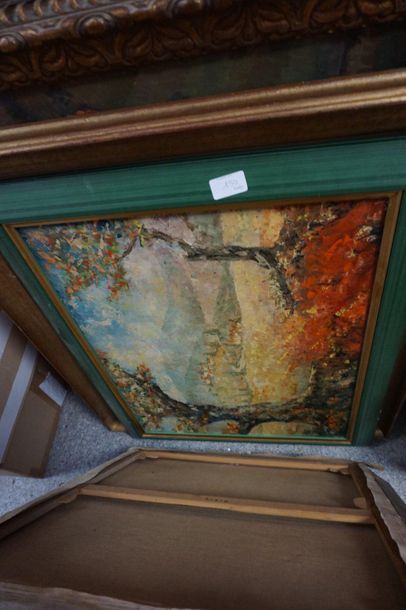 Meeting of paintings: still life, landscape....